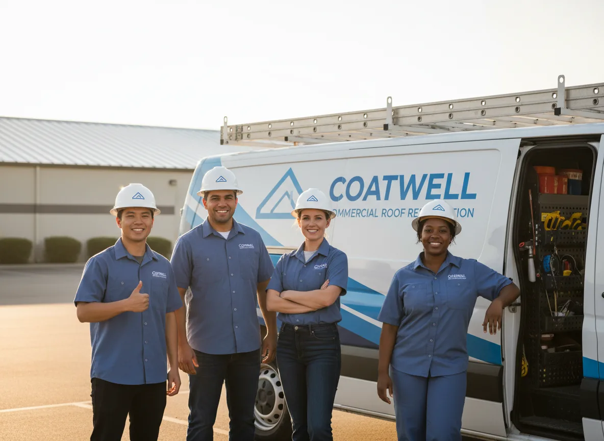 Commercial roof coating company in Simsbury, CT